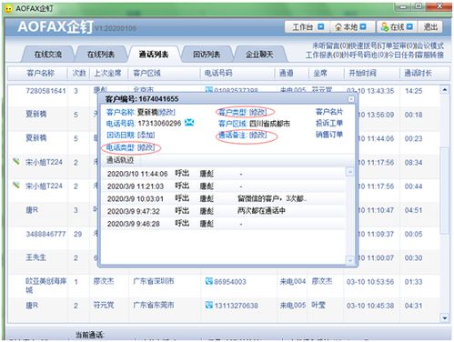 aofax电话在线办公服务管理系统 如何实现精细化客户资源利用最大化